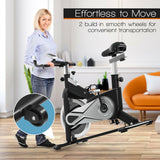 Bicicleta estática con volante de inercia de 40 lb