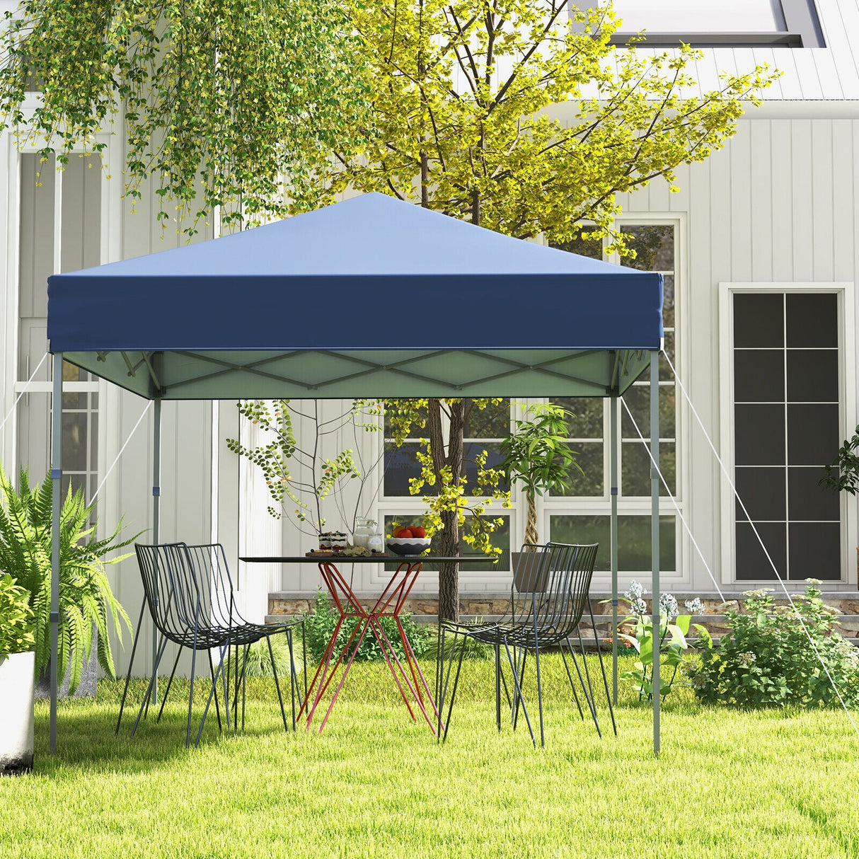 Carpa plegable para exterior de 2 x 2 metros con protección solar UPF 50+