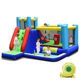 Castillo hinchable con soplador de 735W
