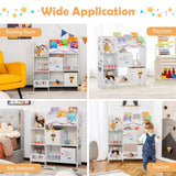 Mueble Organizador de Madera para Niños con Contenedores