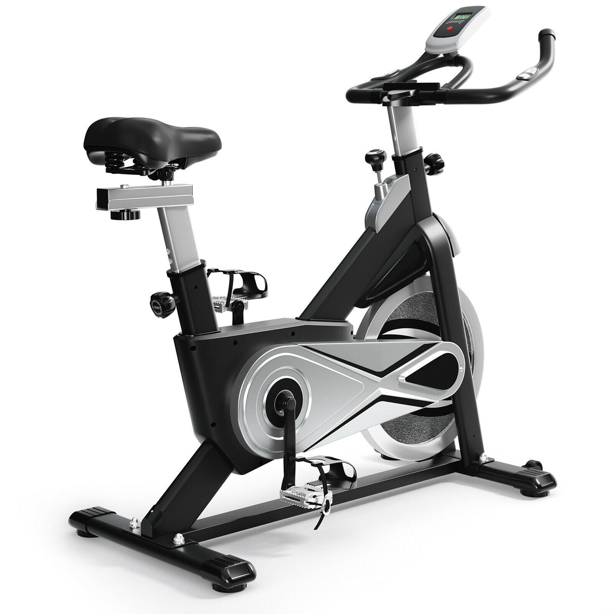 Bicicleta estática con volante de inercia de 40 lb