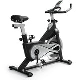 Bicicleta estática con volante de inercia de 40 lb