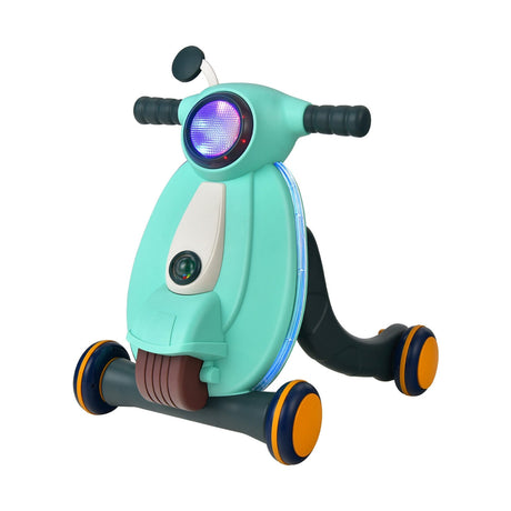 Andador de aprendizaje 2 en 1 con luces y sonidos para bebés