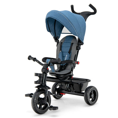 Triciclo para bebés 4 en 1 con asiento convertible