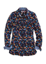 Tin Haul 1425 Firefly Floral (Black) - Women's Western Shirt