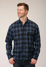 Tin Haul Skyline Plaid - Camisa Chaqueta para Hombre