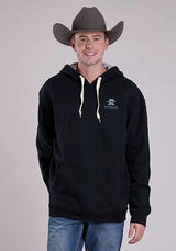 Sudadera con capucha para hombre Tin Haul Serape Anvil (negra)