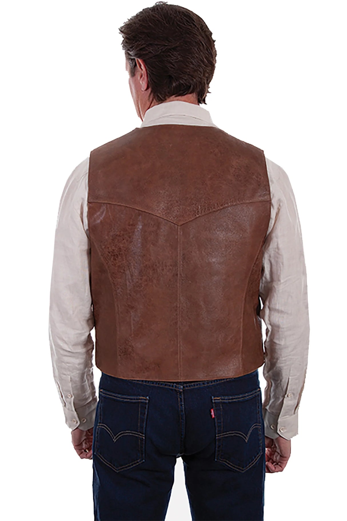 Scully Ranchline (1035 Lambskin) – Chaleco de hombre