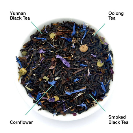 Metálico Negro - Té Negro de Saúco Violeta (15 Bolsitas)