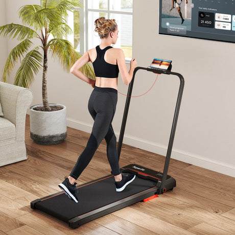 Set de fitness y relajación en casa - Cinta de correr plegable 3 en 1 y sillón moderno