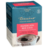 Té de hierbas tostadas de diente de león y chai rojo