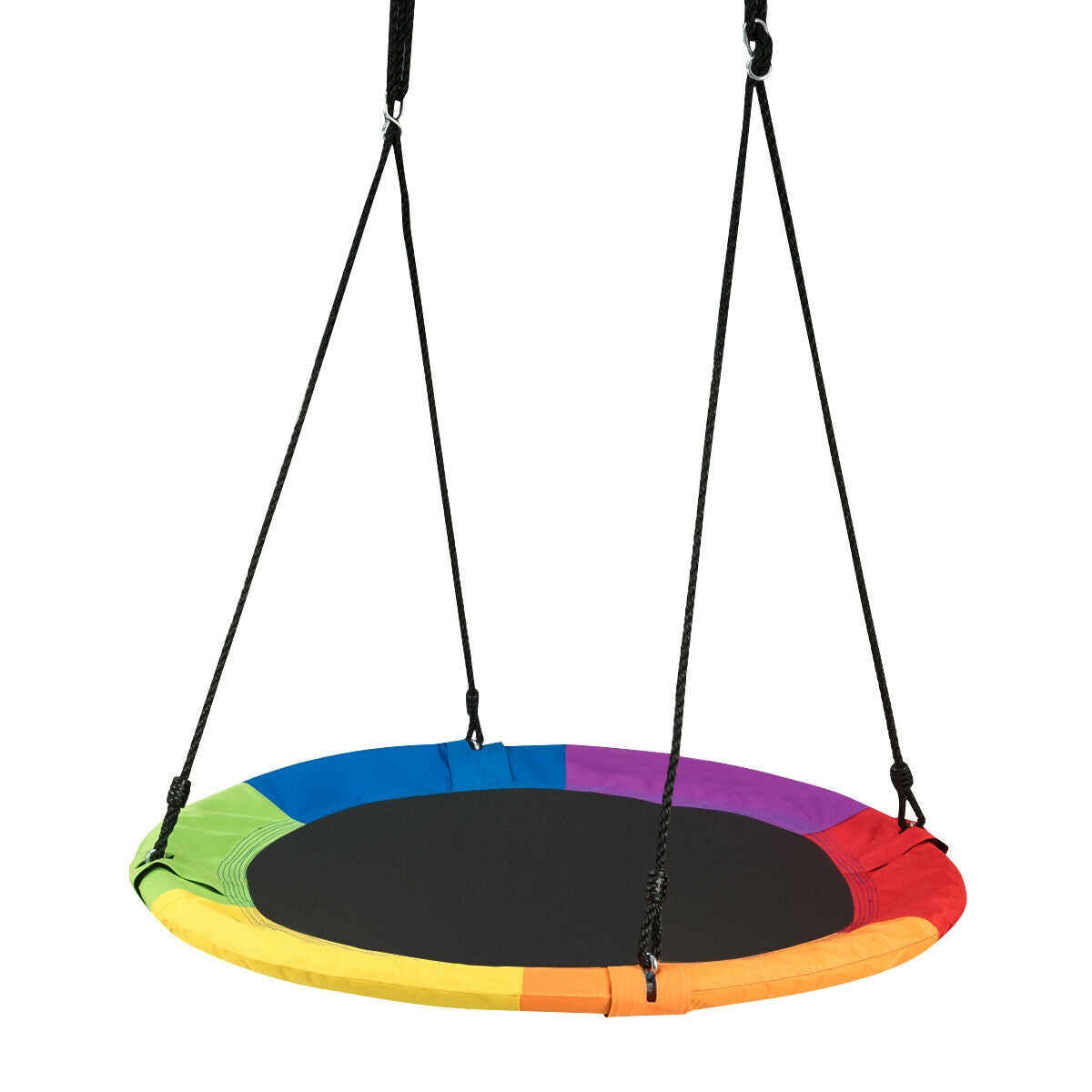 Columpio de platillo volador de 40 pulgadas para niños, para jugar al aire libre