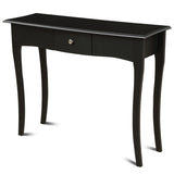 Mesa Consola Moderna Multifuncional con Cajón de Almacenamiento