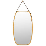Espejo de pared rectangular moderno con marco de 30 pulgadas