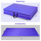 4 Feet x 10 Feet x 2 Inch Folding Gymnastics Tumbling Gym Mat