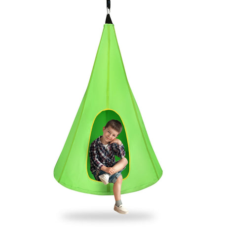 Hamaca nido colgante para niños de 32 pulgadas para interiores y exteriores