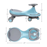 Correpasillos Wiggle Car con ruedas luminosas