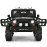 12V Kids Electric Ride On Truck with Remote Control and Operation Lever