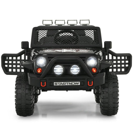 Camioneta eléctrica de 12 V para niños con control remoto y palanca de operación