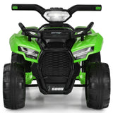 6V Kids ATV Quad Electric Ride On Car with LED Light and MP3
