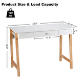 Escritorio de computadora, mesa para laptop, mesa de escritura, tocador de maquillaje