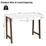 Escritorio de computadora, mesa para laptop, mesa de escritura, tocador de maquillaje