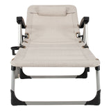 Tumbona Plegable de Playa con 7 Posiciones Ajustables