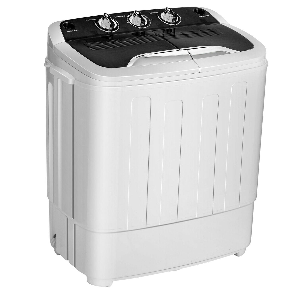 Mini lavadora semi-automática de doble tina de 8 libras con centrifugadora portátil
