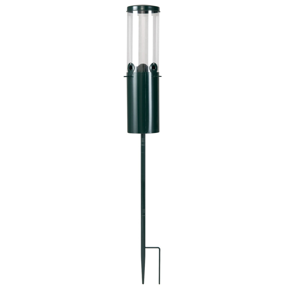 Comedero para pájaros a prueba de ardillas de 4,5 kg de gran capacidad con montaje en poste y deflector