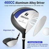 El set de palos de golf completo Men's Profile incluye 10 piezas