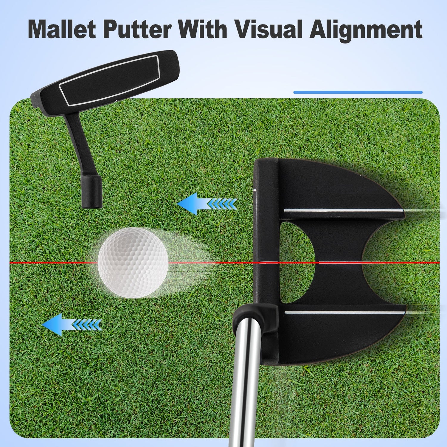 El set de palos de golf completo Men's Profile incluye 10 piezas