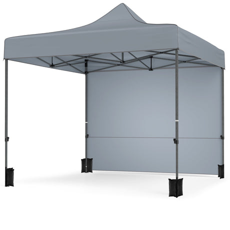 Carpa plegable de 3 x 3 m con 4 paredes laterales extraíbles y bolsa con ruedas