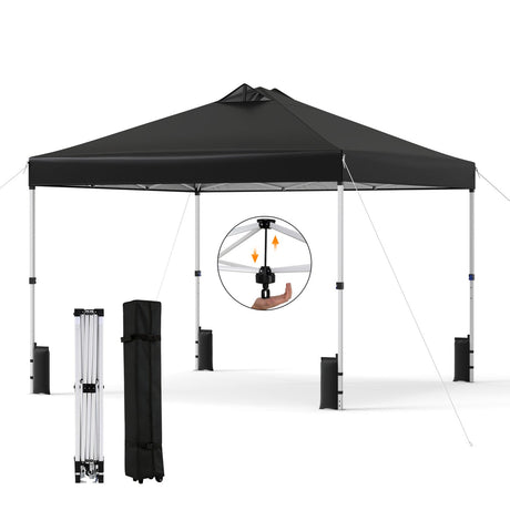 Carpa comercial desplegable para exteriores de 10 x 10 pies
