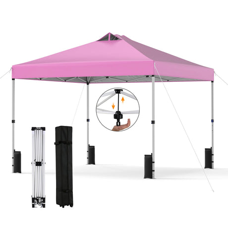 Carpa comercial desplegable para exteriores de 10 x 10 pies