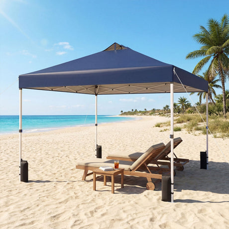 Carpa comercial desplegable para exteriores de 10 x 10 pies