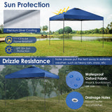 10 x 10 Feet Foldable Outdoor Instant Pop-up Canopy with Carry Bag