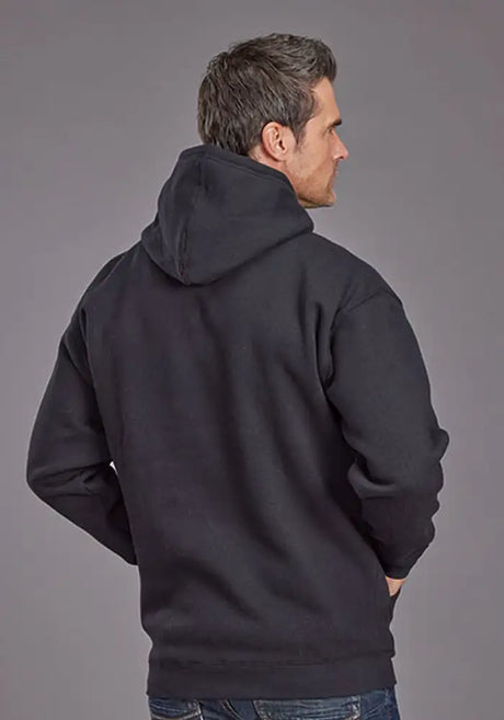 Sudadera con Capucha Stetson American Legend (Negra) - Para Hombre