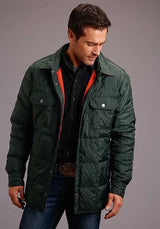 Stetson Modern Denim (Black) - Men's Western Shirt