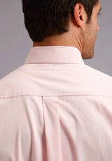 Stetson 5661 End On End (Pink) - Men's Western Shirt
