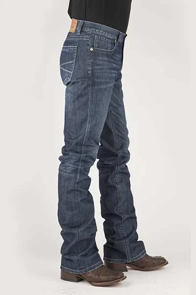 Jeans Stetson 1014 Rocker Fit (lavado oscuro) - para hombre