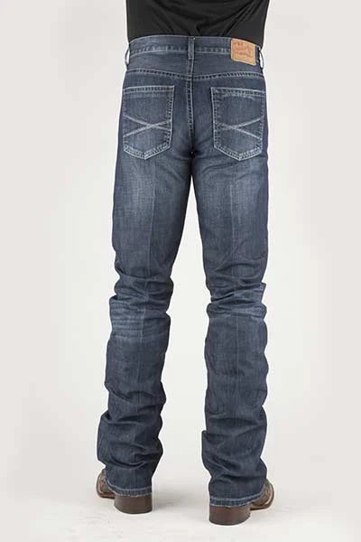 Jeans Stetson 1014 Rocker Fit (lavado oscuro) - para hombre