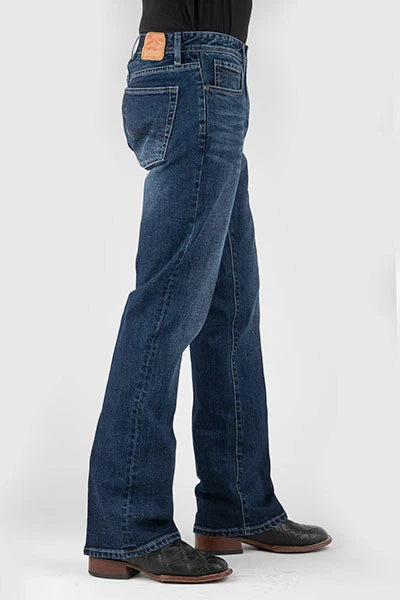 Stetson 1015 Rocker Stretch Fit (lavado oscuro) - Pantalones vaqueros de hombre