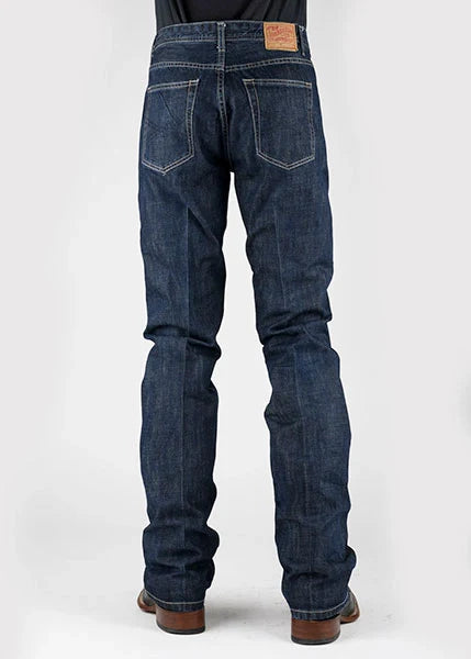 Stetson 1210 Pierna Recta (Lavado Oscuro) - Jeans para Hombres