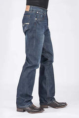 Stetson 1312 Fit Pocket Details (Dark Wash) - Men's Jeans