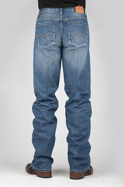 Stetson 1312 Modern Fit (Lavado Medio) - Jeans de Hombre