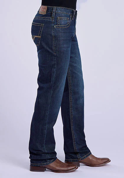 Stetson 1312 Modern Fit (Gold/Lavado Medio) - Jeans de Hombre