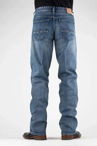Stetson 1313 Modern Fit (Lavado Medio) - Jeans de Hombre
