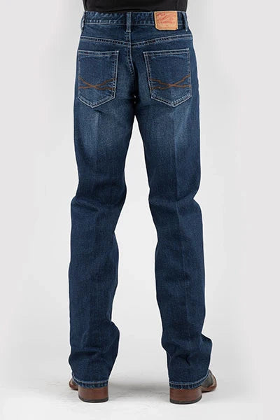 Stetson 1313 Modern Fit Stretch (Dark Wash) - Jeans de hombre