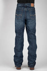 Stetson 1520 Ajuste Recto Bolsillos en V (Lavado Oscuro) - Jeans de Hombre