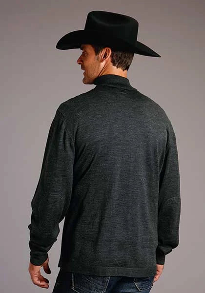 Stetson 00903 Jaspeado (Gris) - Suéter para Hombre